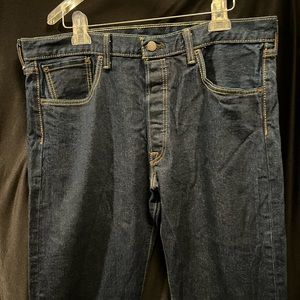 Levi’s 501 Button Fly Straight Denim Jeans - 100% Cotton